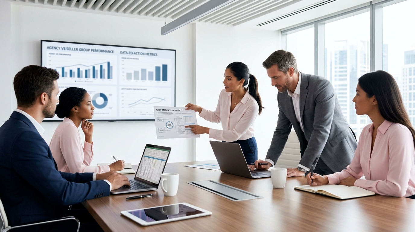 Operator comparing an Amazon agency with a seller group for profitability